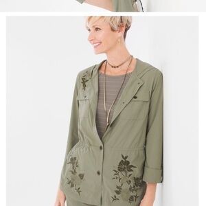 Chico’s ZENERGY NEEMA Utility Hooded Jacket